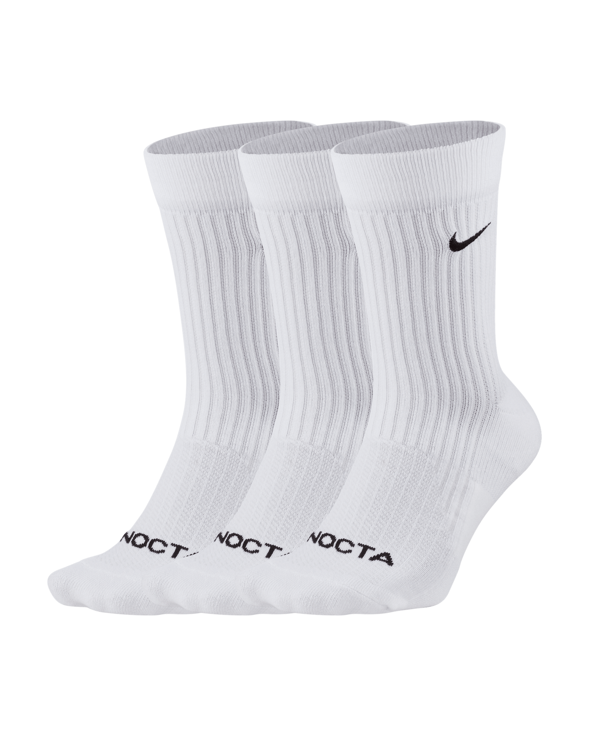 NIKE x NOCTA ソックス3足セット 未着用タグ付新品 Lサイズ 黒白緑 NIKE公式】NOCTA クルー ソックス 3足.オンラインストア (通販
